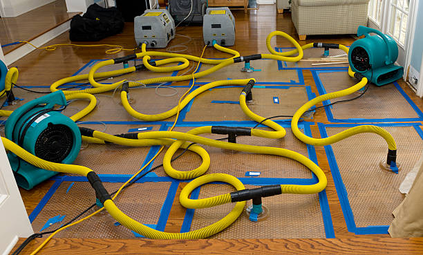 Professional Crawl Space Water Removal technician working in Magnetic Springs, OH